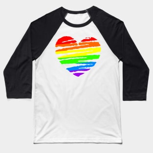 Rainbow Heart Shirt, Pride Heart Shirt, Pride T Shirt Rainbow, Pride Shirt Women, Pride Shirt Toddler, Pride T Shirt Women, Pride T Shirt Baseball T-Shirt